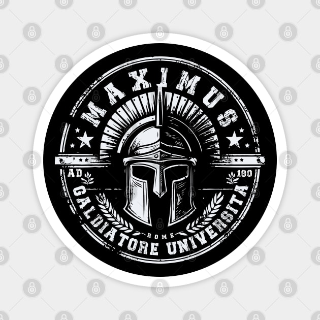 Maximus Gladiator University Magnet by Trendsdk